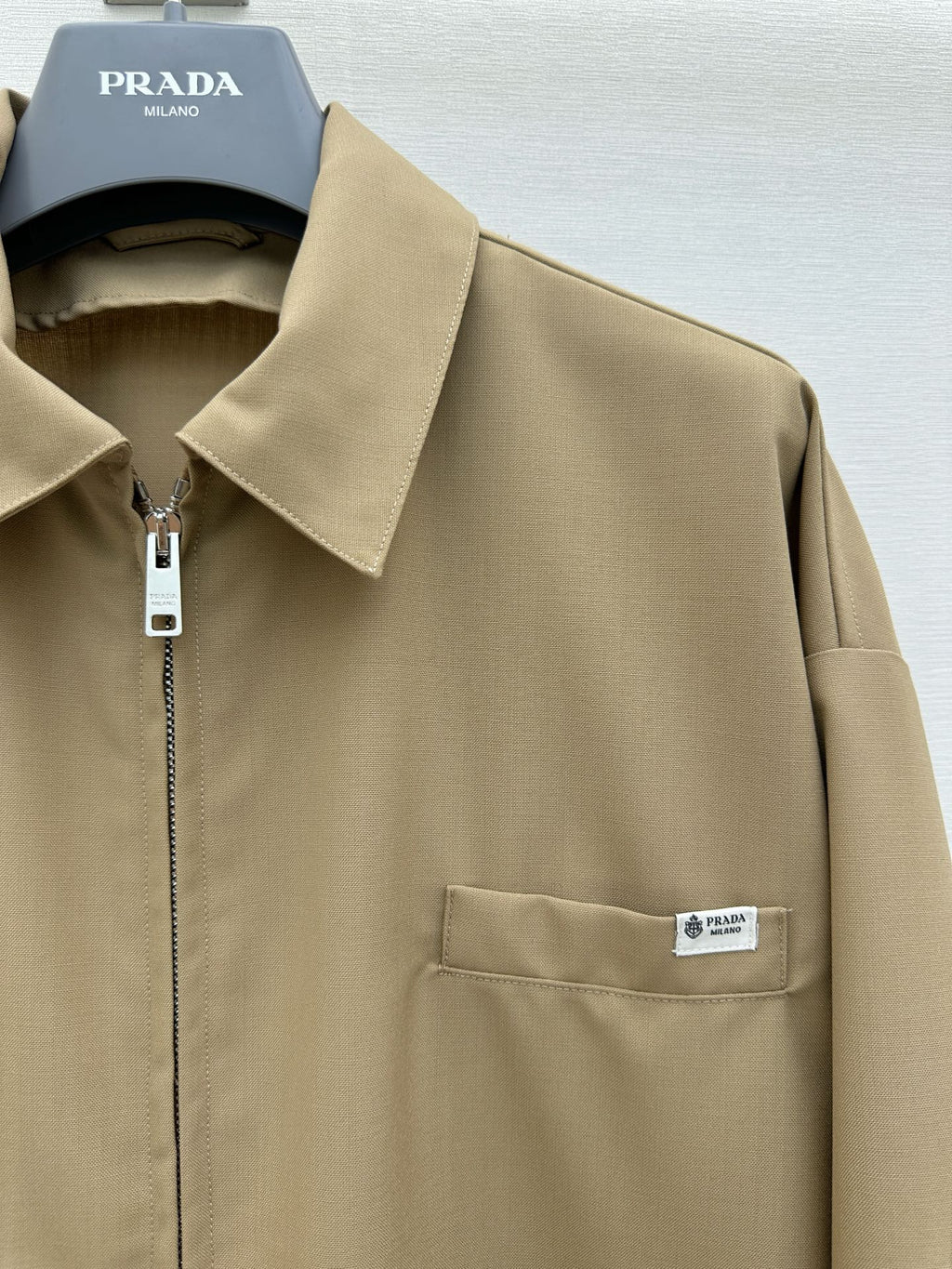 26FW New Khaki Zipper Jacket