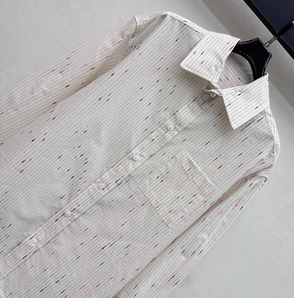 🔥HOT🔥26FW New Spotted Stripe Shirt
