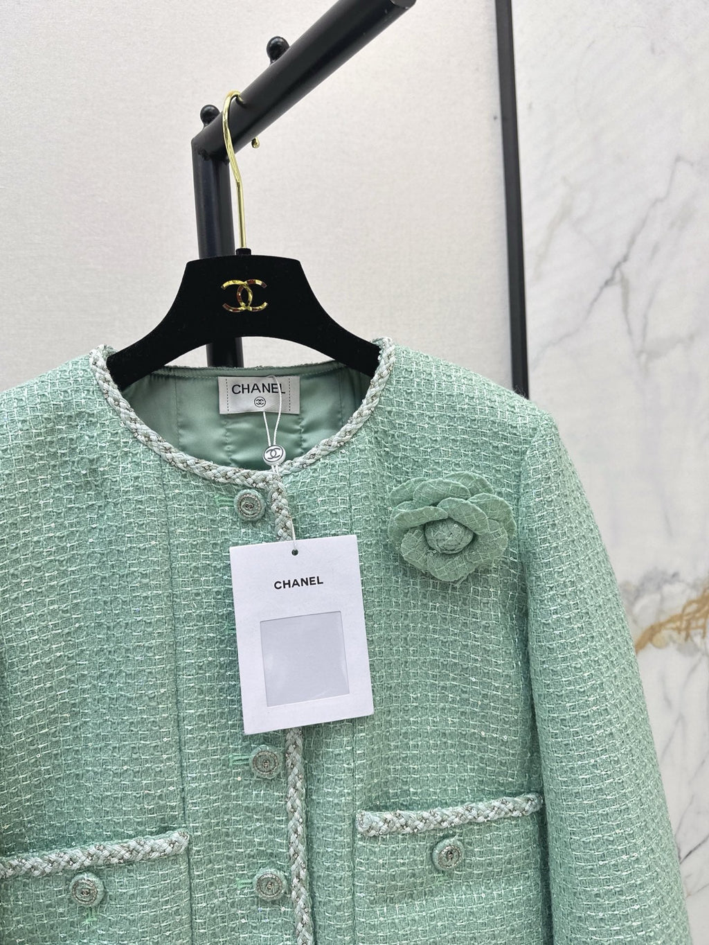 26FW New Mint Green Knit Jacket 🍏