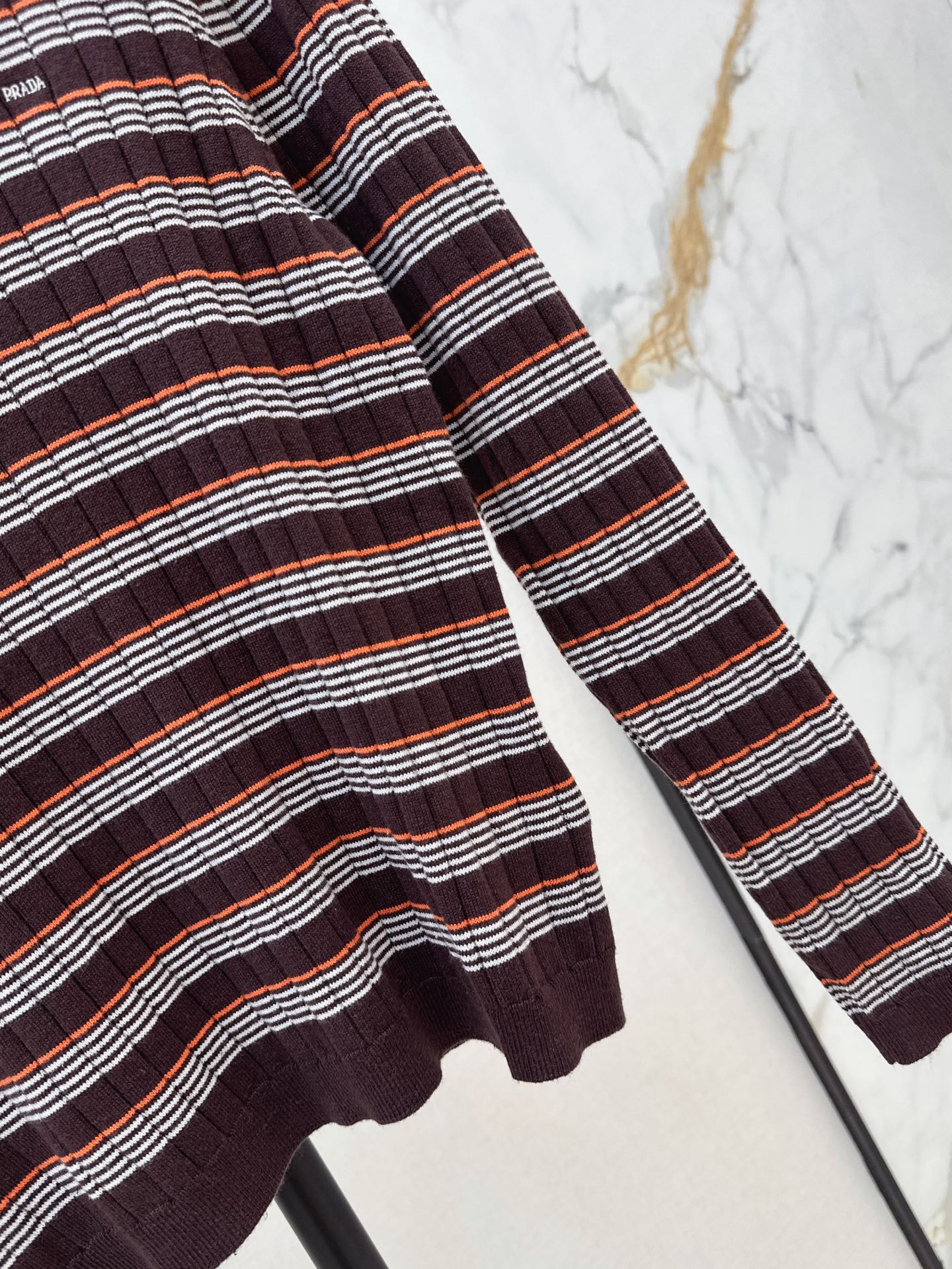 26FW New Striped Knit Polo 🖤