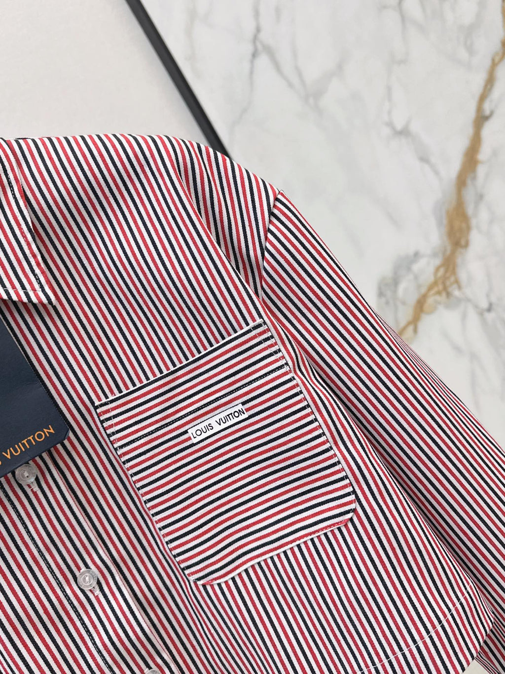26FW New Cropped Striped Shirt 💕