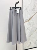 26FW New High-Waisted Flared Skirt 🩶