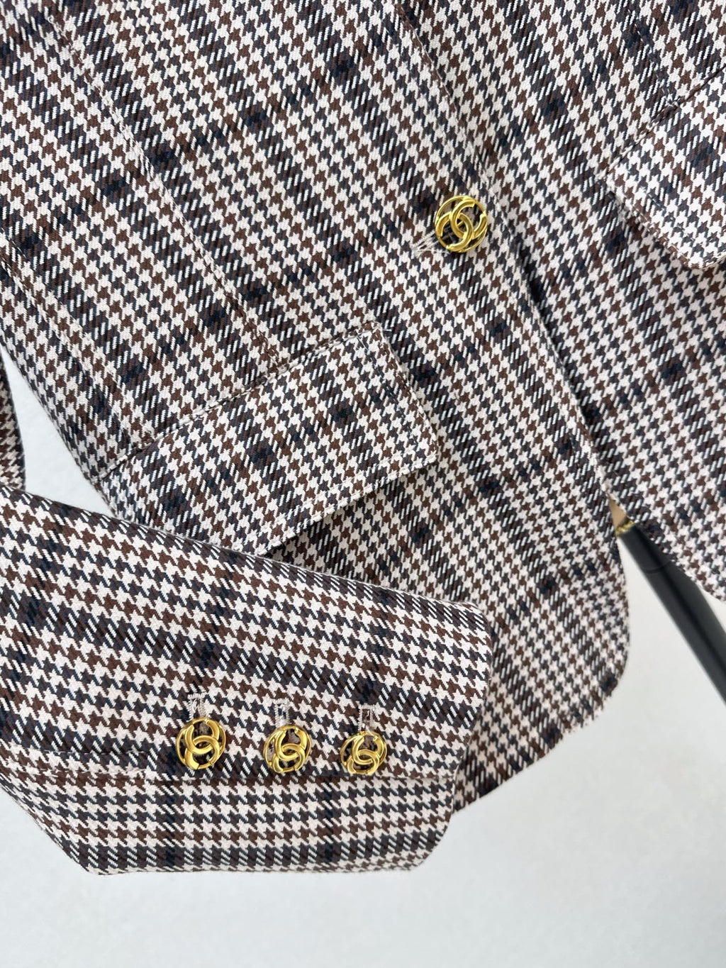26FW New Plaid Crew-Neck Knit Jacket 🤎