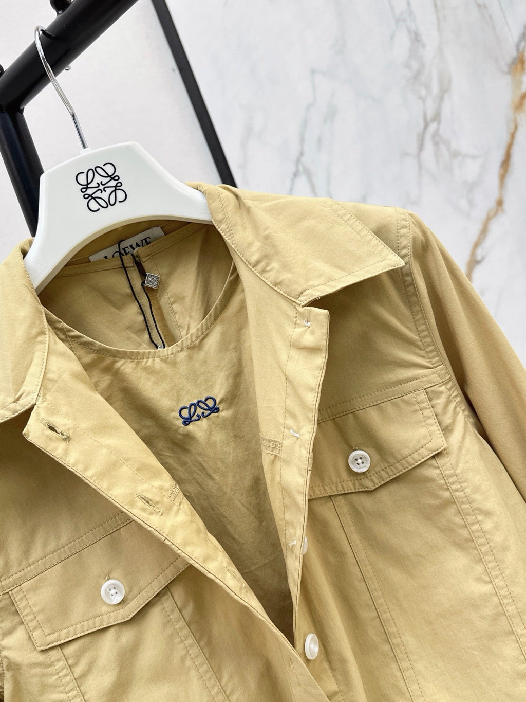 26FW New "Faux-Layered" Style Shirt Dress 🤍