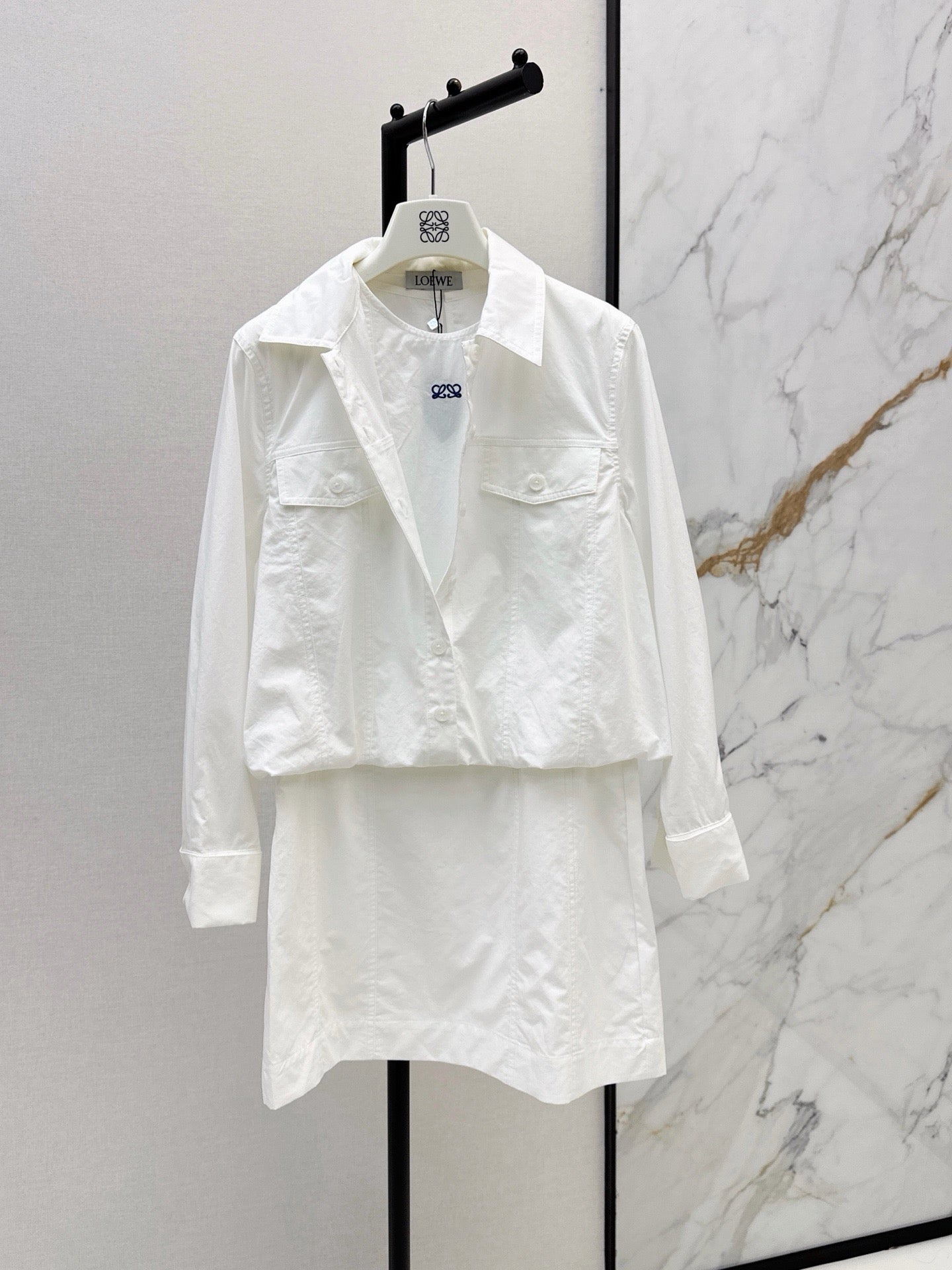 26FW New "Faux-Layered" Style Shirt Dress 🤍