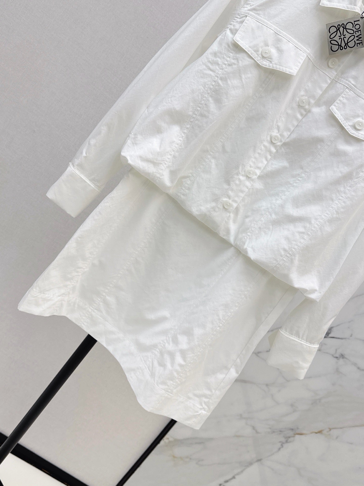 26FW New "Faux-Layered" Style Shirt Dress 🤍