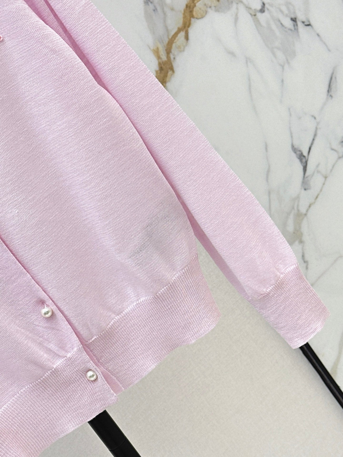 26FW New Jacquard Equestrian Knight Crew-Neck Button-Up Cardigan 💕