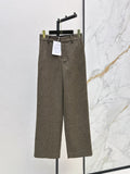 26FW New Runway Style: Vintage-Inspired Woven Wool Trousers 🤎
