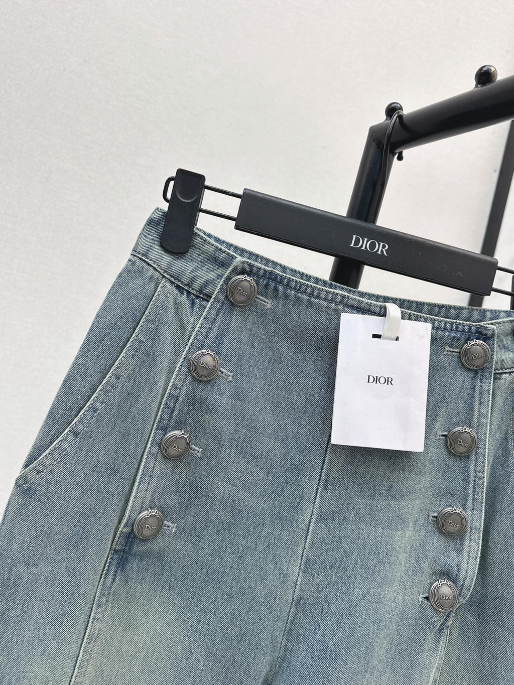 26FW New Double-Breasted Straight-Leg Jeans 🩵