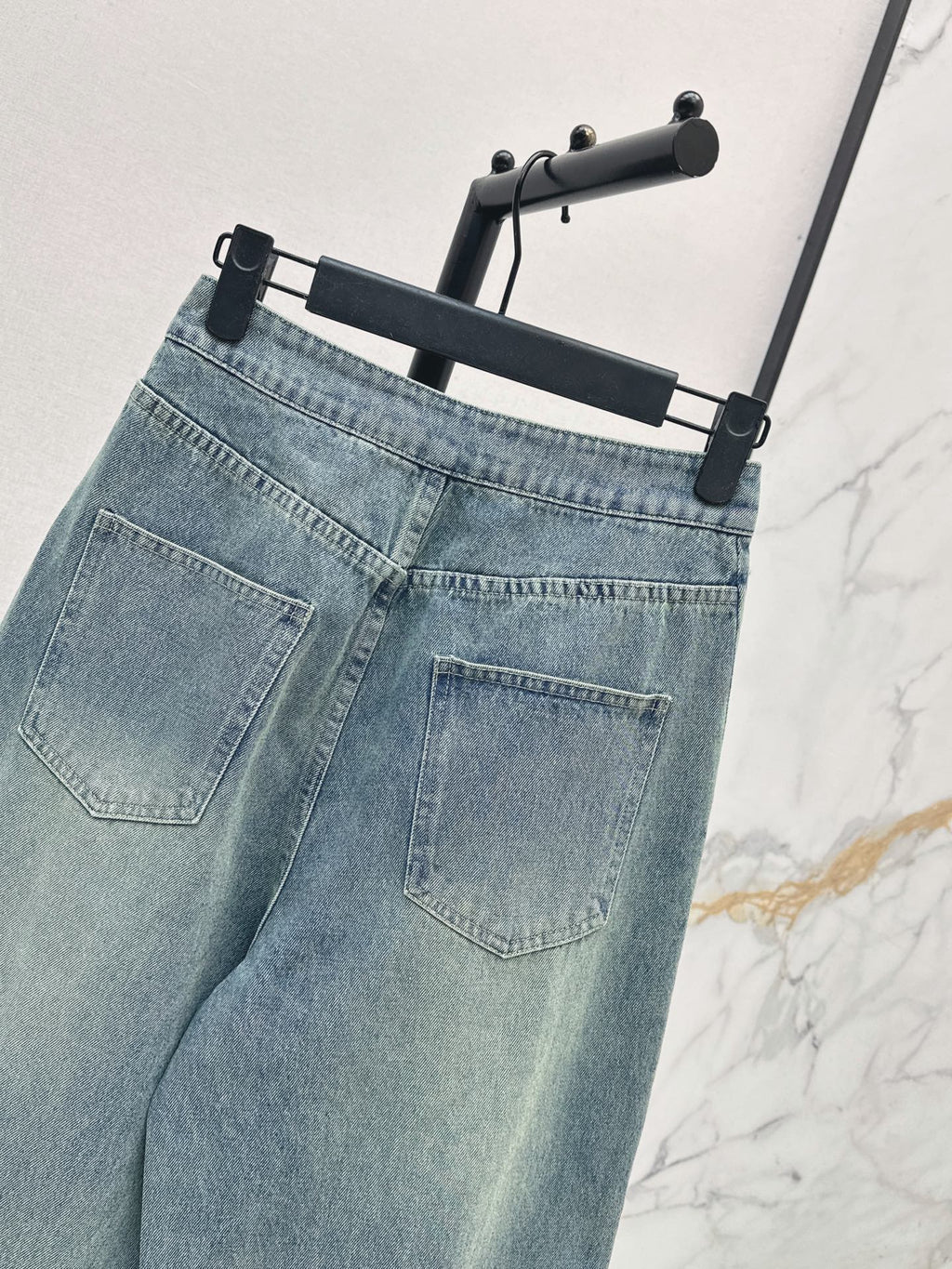 26FW New Double-Breasted Straight-Leg Jeans 🩵