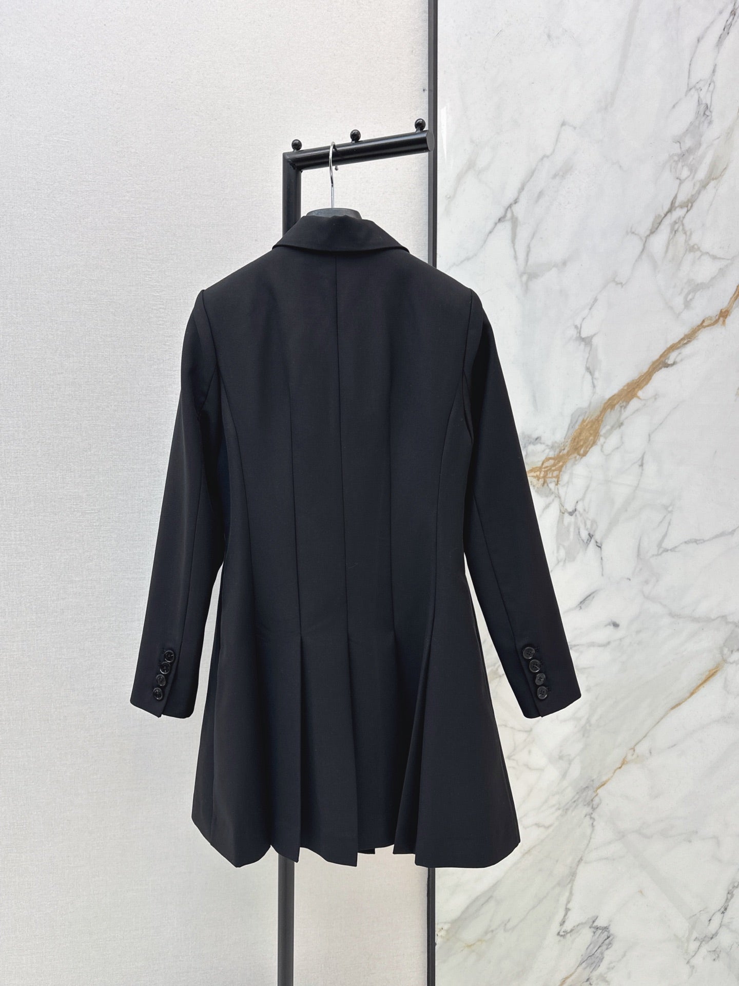 26FW New Double-Breasted Pleated Dress 🖤