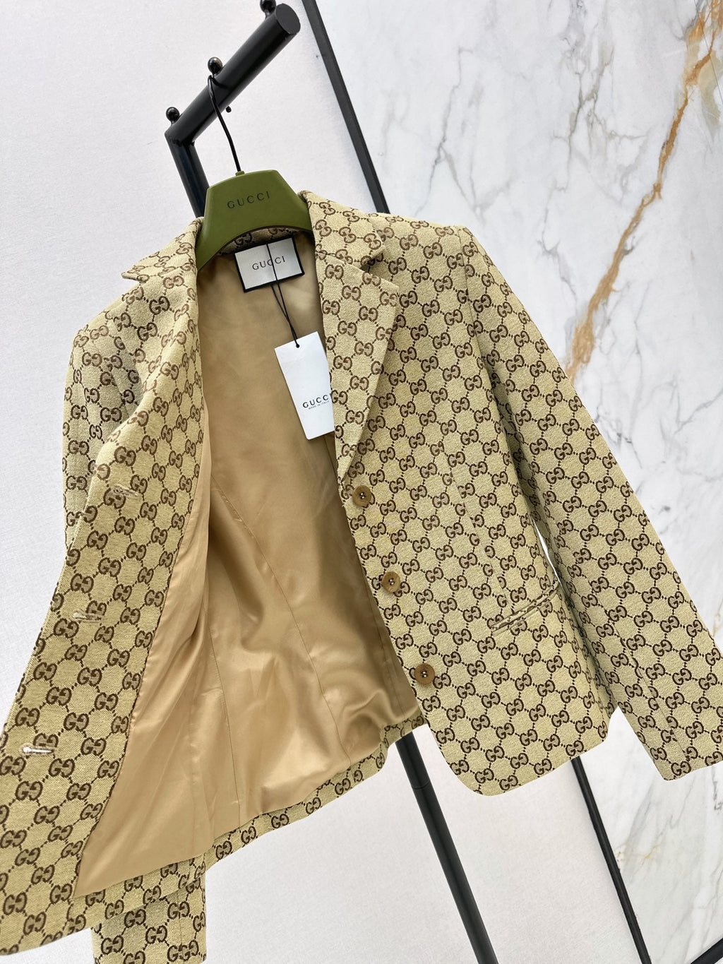 26FW New GG Jacquard Blazer with Lapel 🤎