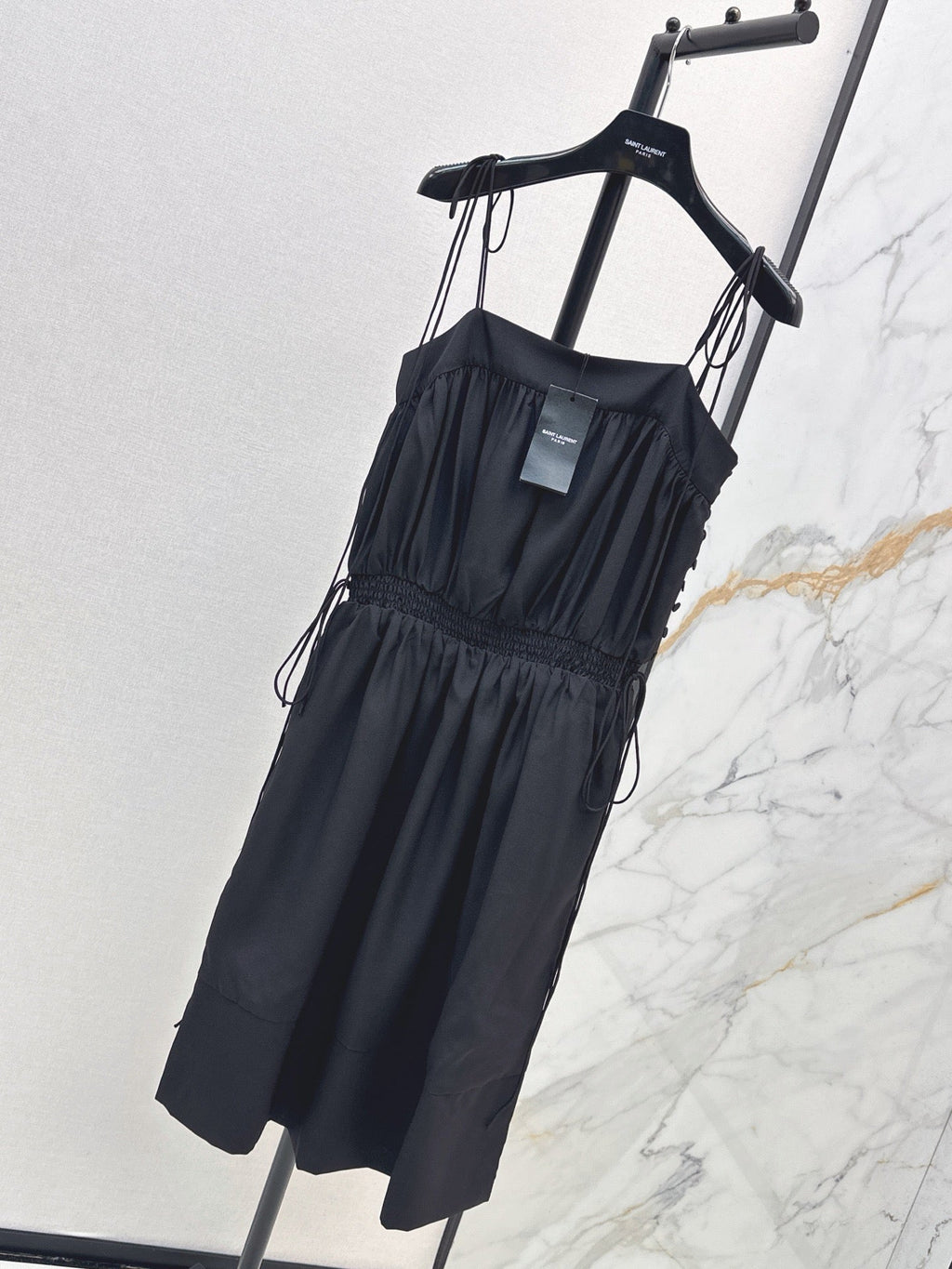 26FW New: French Minimalist Lightweight Slit Camisole Dress 🖤