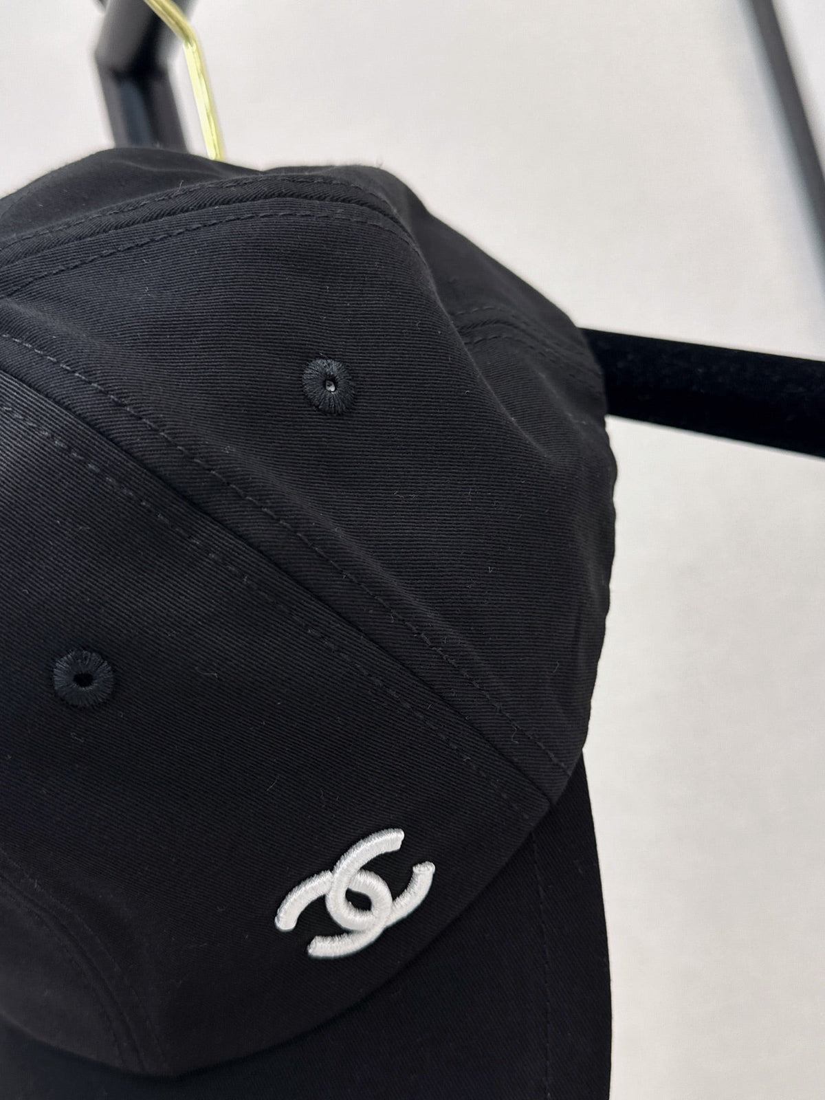 🔥Highest Quality🔥 26FW New Color-Block Logo Baseball Cap 🖤