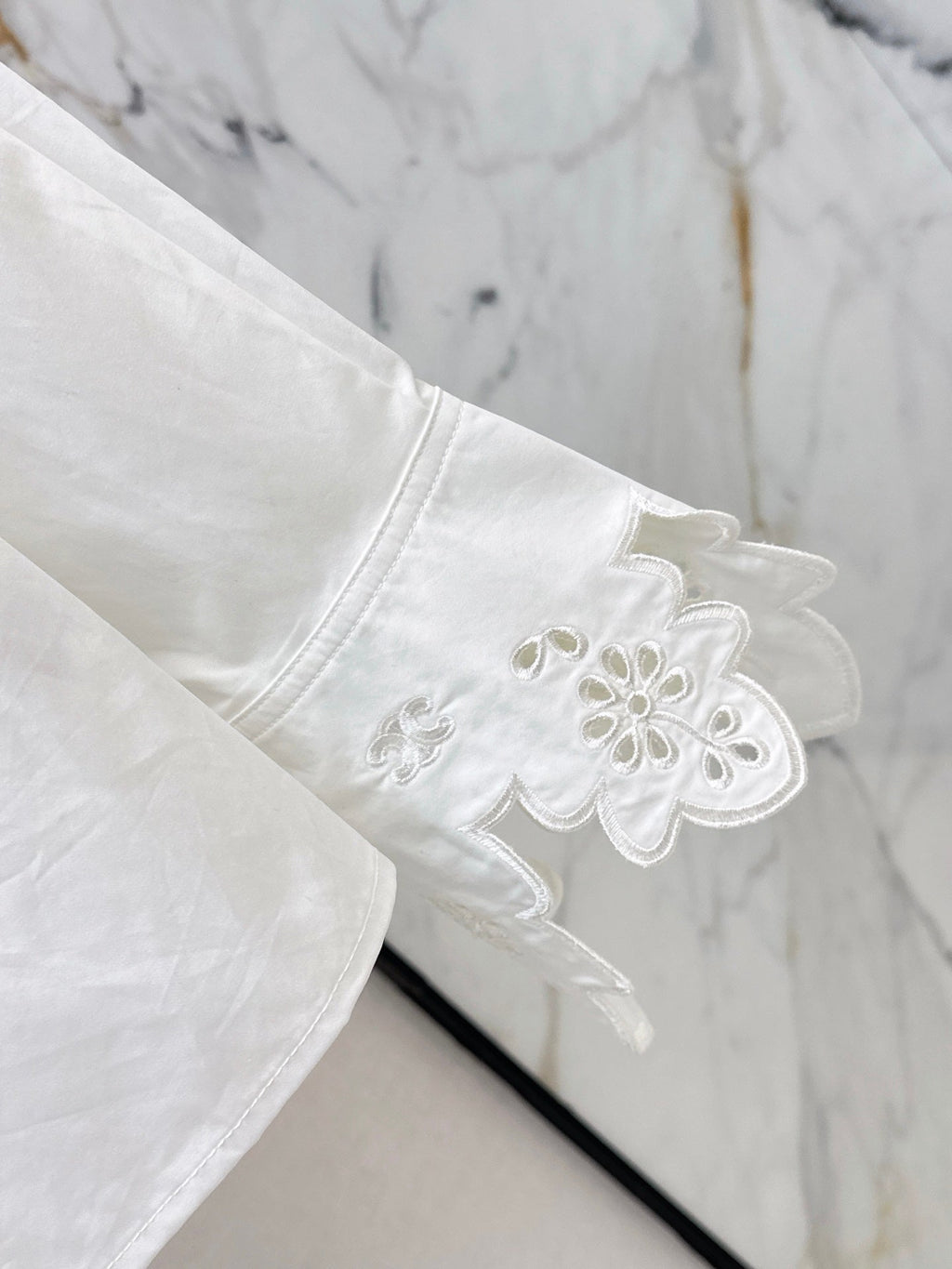 🔥Highest Quality🔥26FW New Lace-Embroidered Shirt 🤍