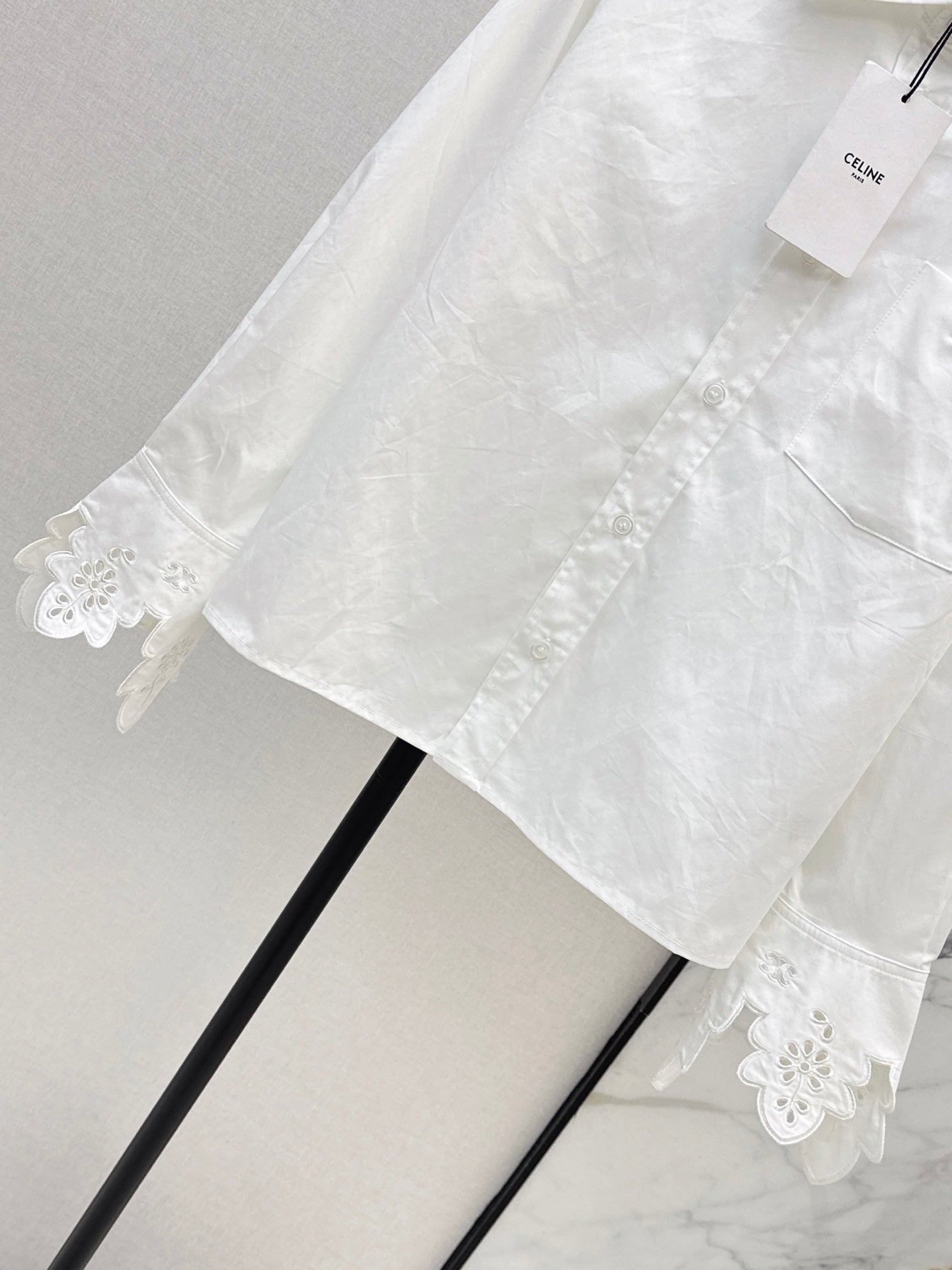 🔥Highest Quality🔥26FW New Lace-Embroidered Shirt 🤍