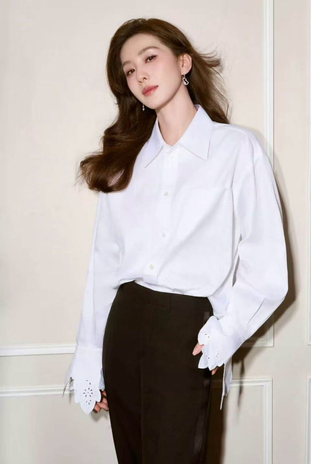 🔥Highest Quality🔥26FW New Lace-Embroidered Shirt 🤍