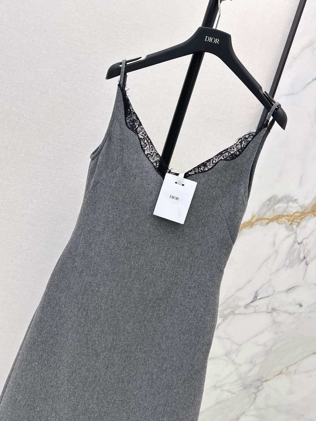 26FW New Lace-Panel Camisole Dress 🩶