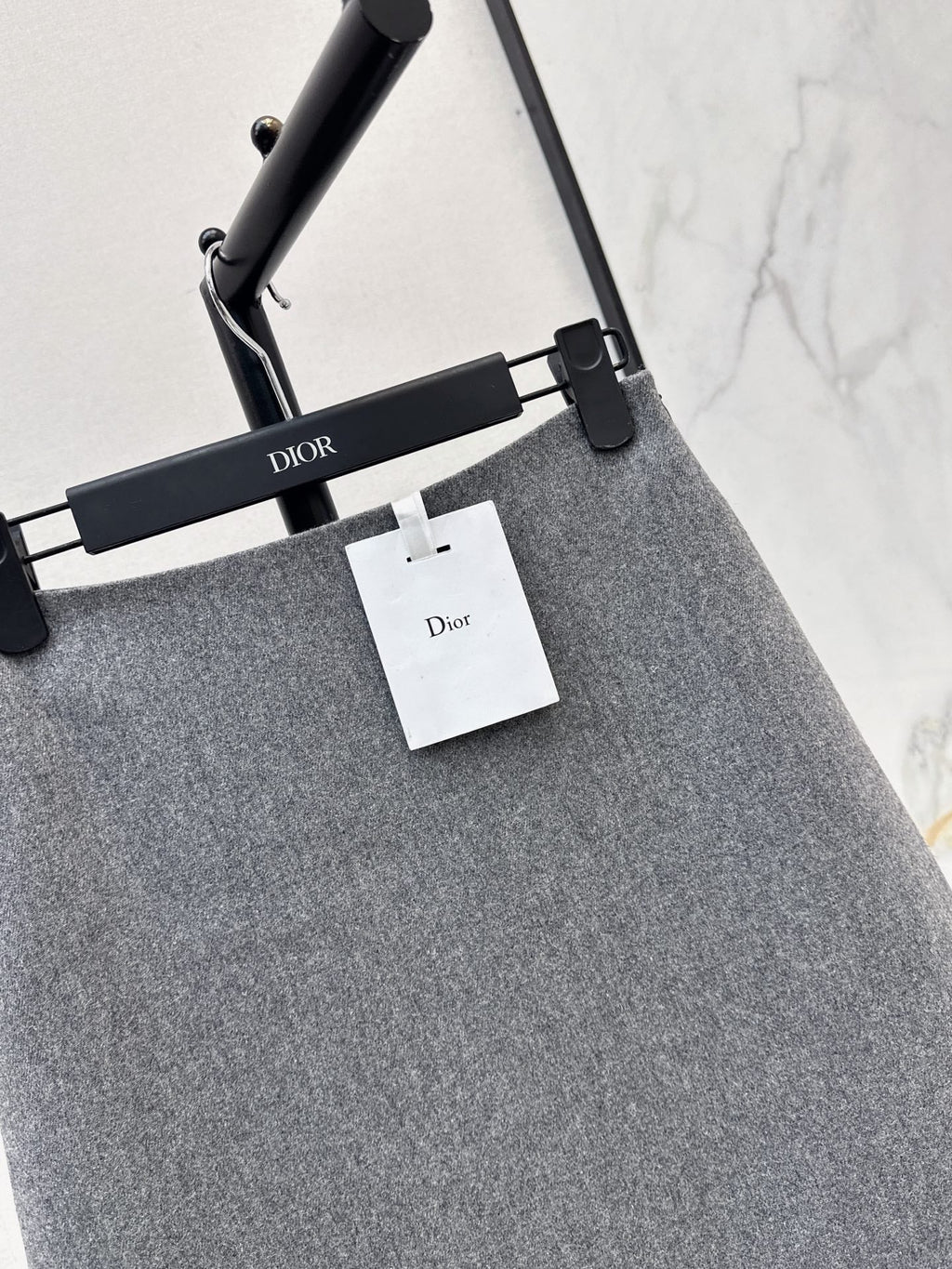 26FW New High-Waisted A-Line Skirt with Lace Paneling 🩶