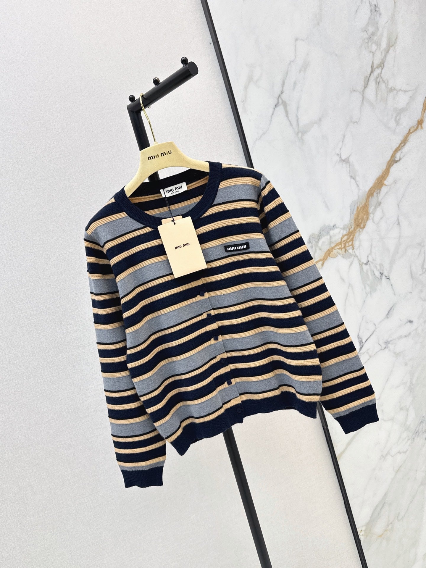 26FW New Striped Knit Cardigan 🤎