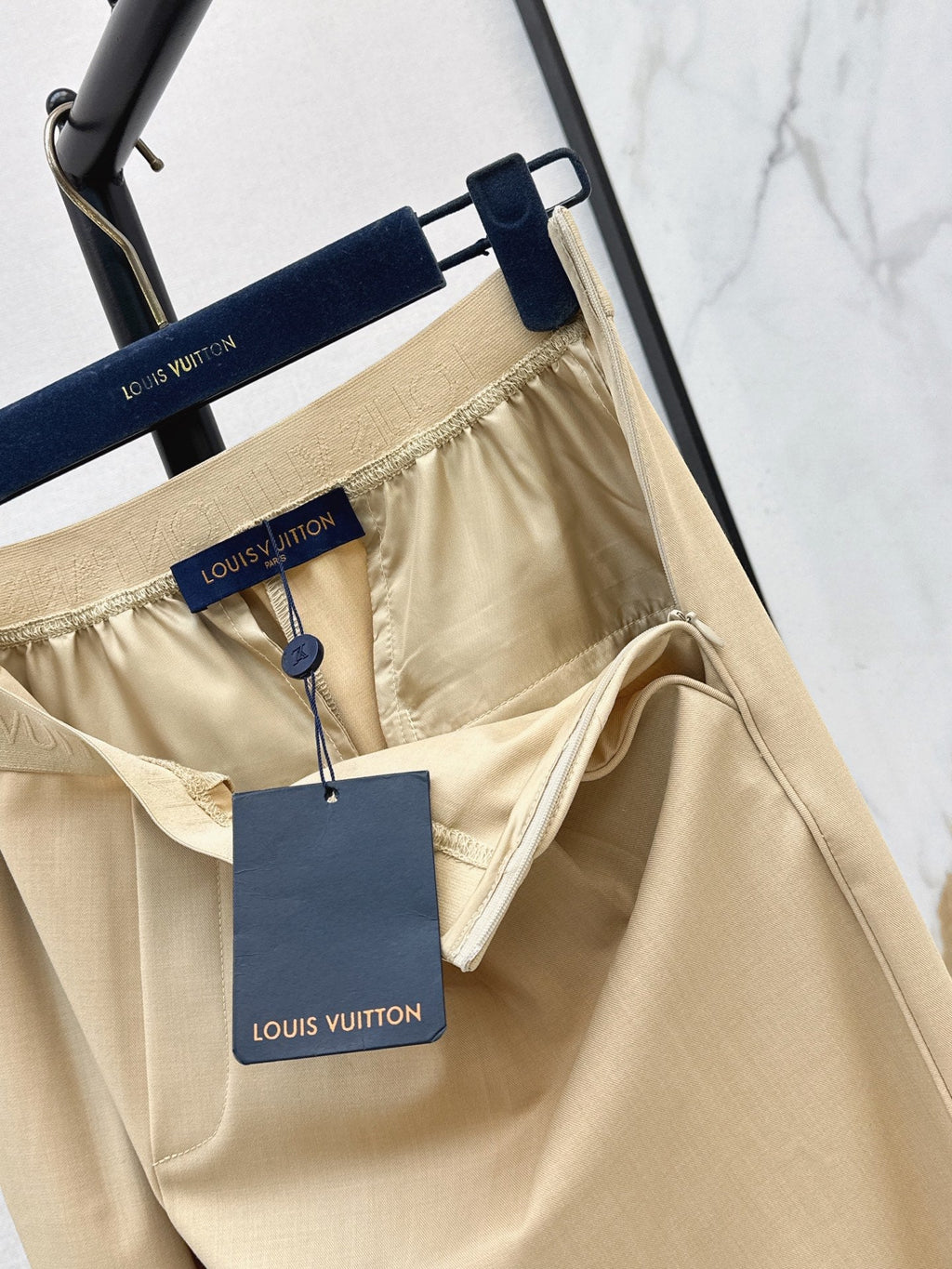 Louis Vuitton/26FW New Straight-Leg Pants with Elastic Waist 🤎