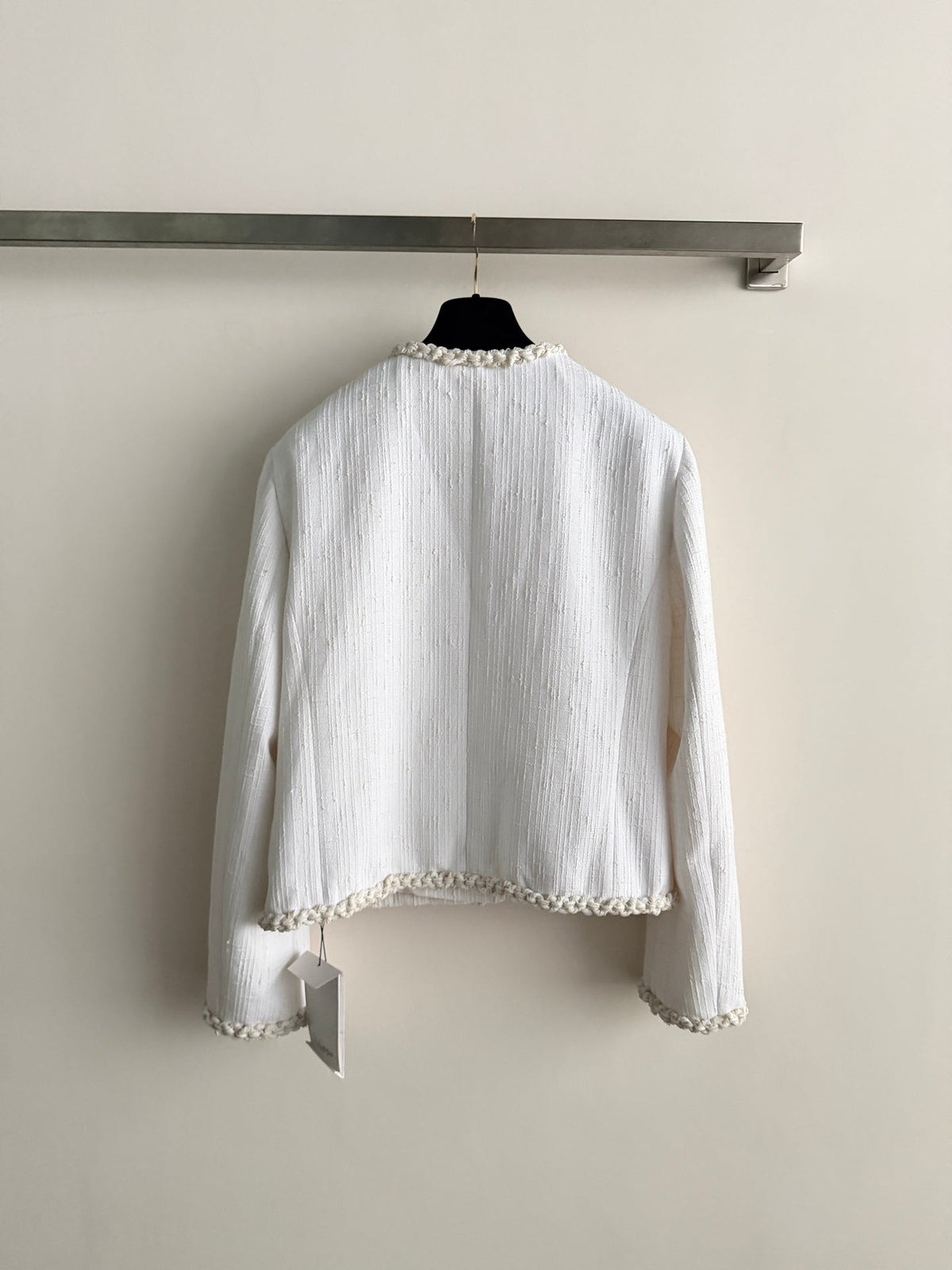 🔥Highest Quality🔥26FW New White Tweed Jacket 🤍