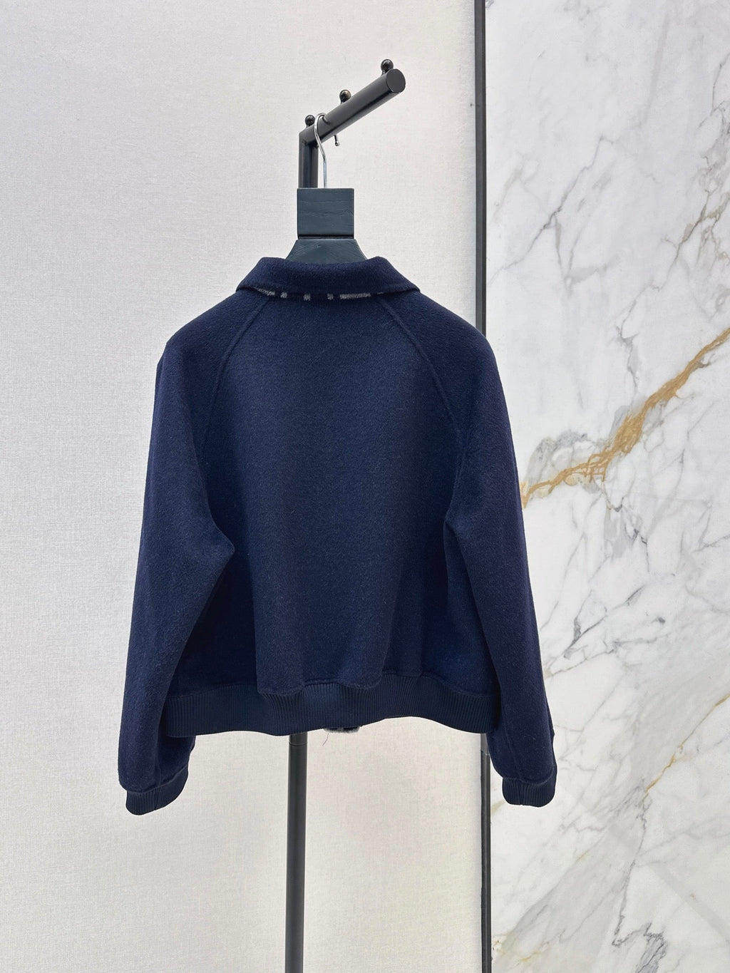 26FW New Reversible Cashmere Short Coat with Lapel 🤎