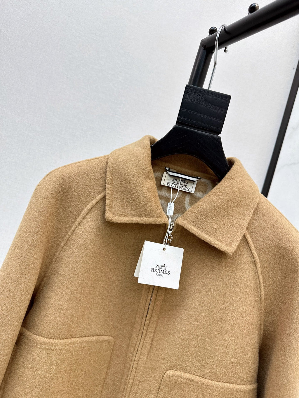 26FW New Reversible Cashmere Short Coat with Lapel 🤎