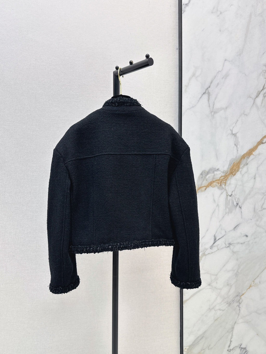 26FW New Cropped Tweed Jacket with Trim 🖤