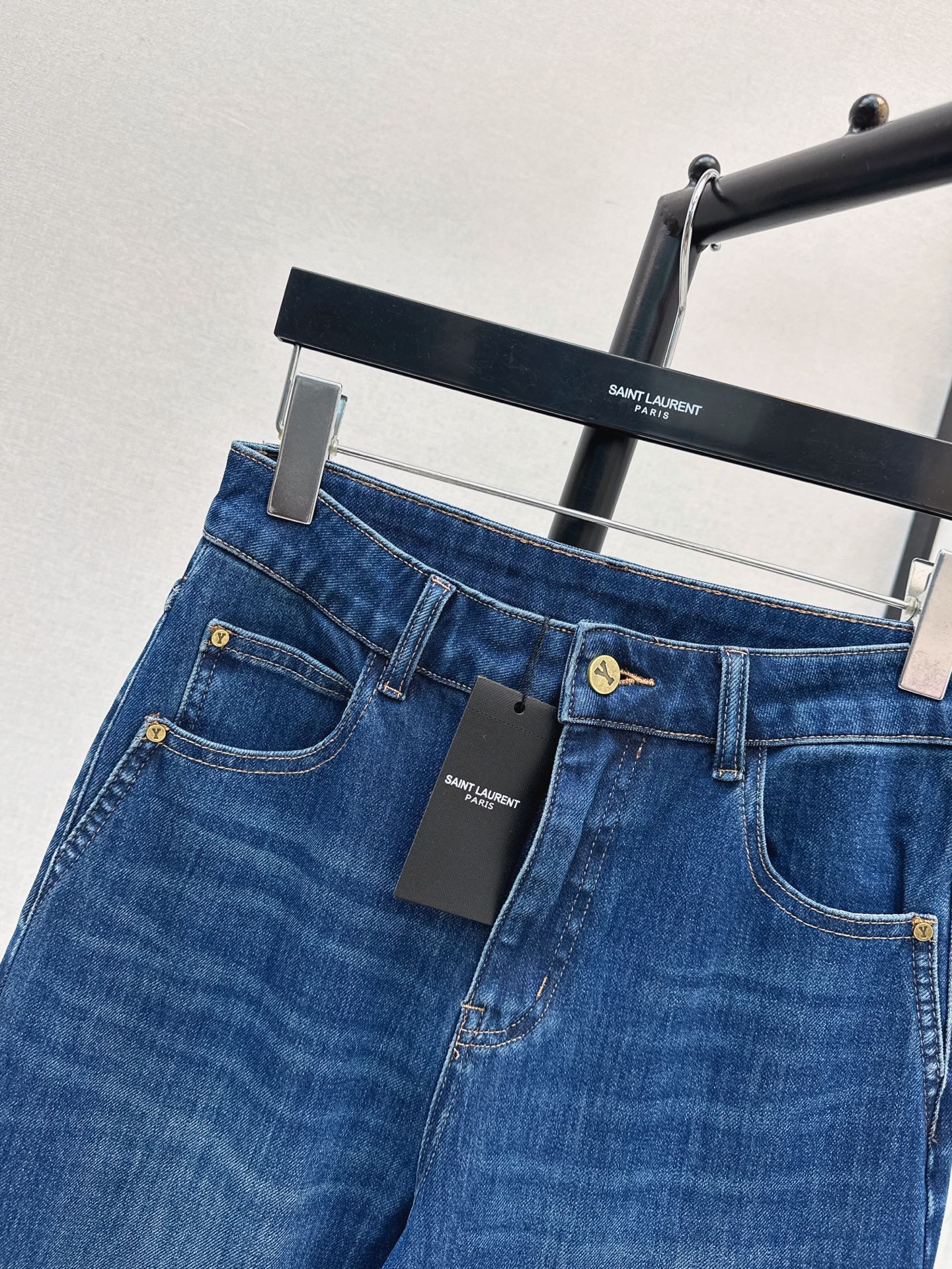 26FW New Logo Letter-Embroidered Straight-Leg Denim Jeans 🖤
