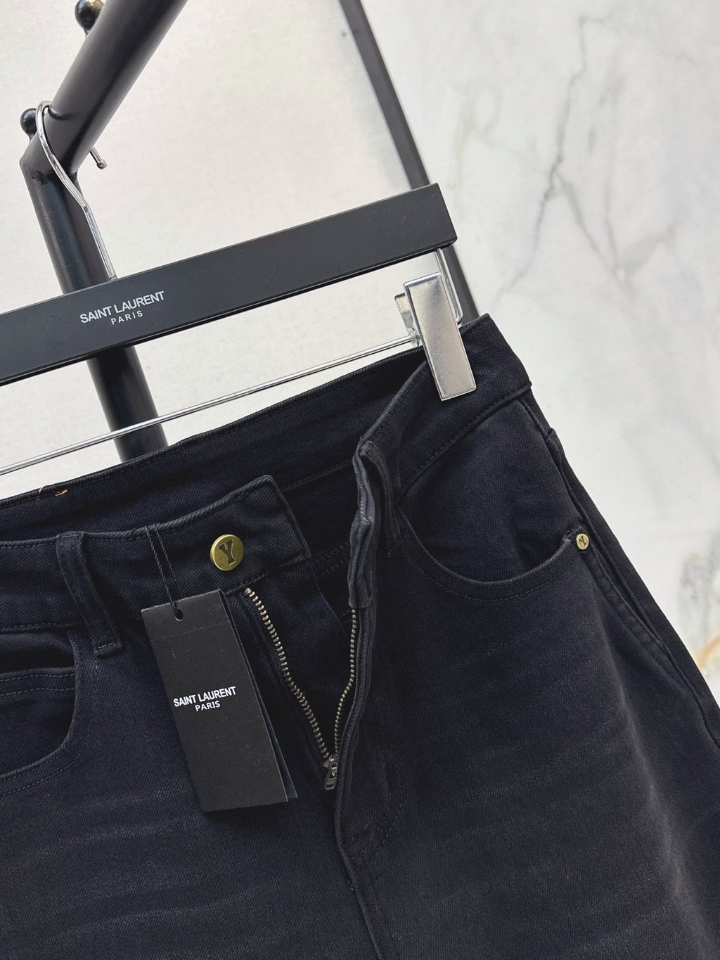 26FW New Logo Letter-Embroidered Straight-Leg Denim Jeans 🖤