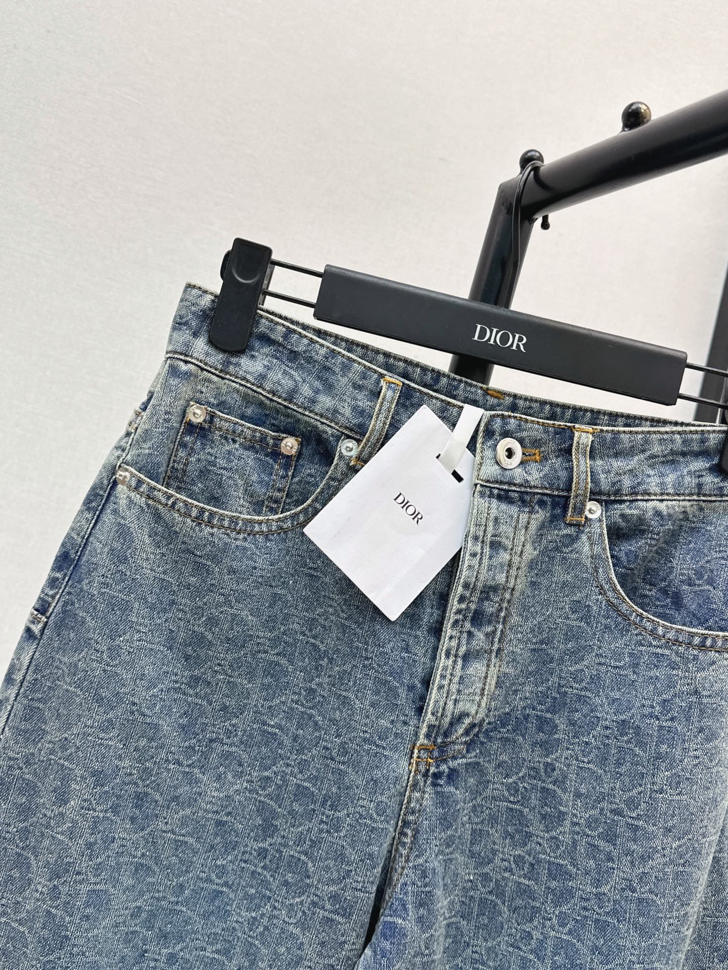 26FW New High-Waisted Jacquard Jeans 🩵
