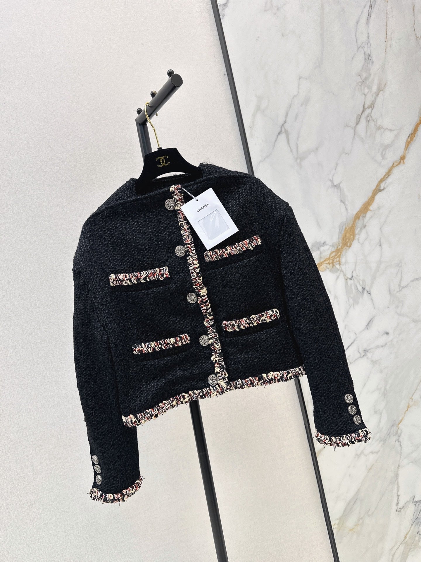 26FW New Knit Crew-Neck Jacket with Pockets 🖤