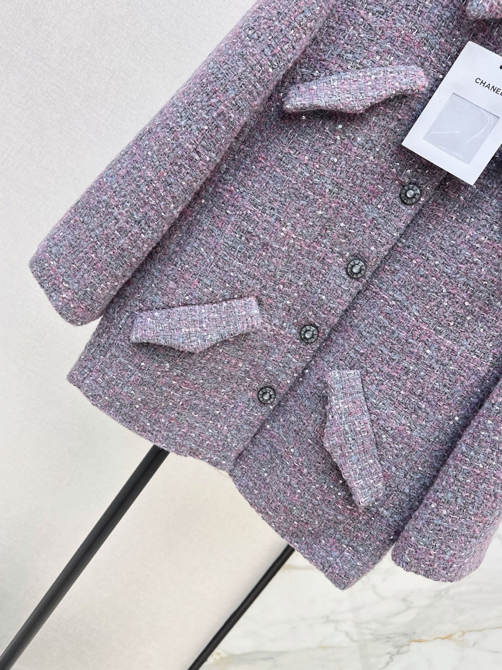 🔥Highest Quality🔥26FW New Mid-Length Lapel Knit Jacket 💜