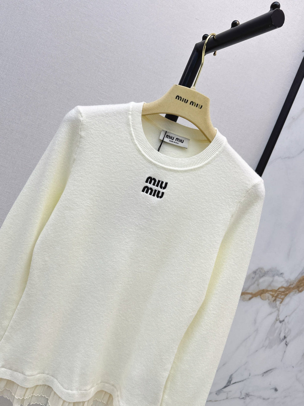 26FW New Versatile Color-Block Crew-Neck Sweater 🤍