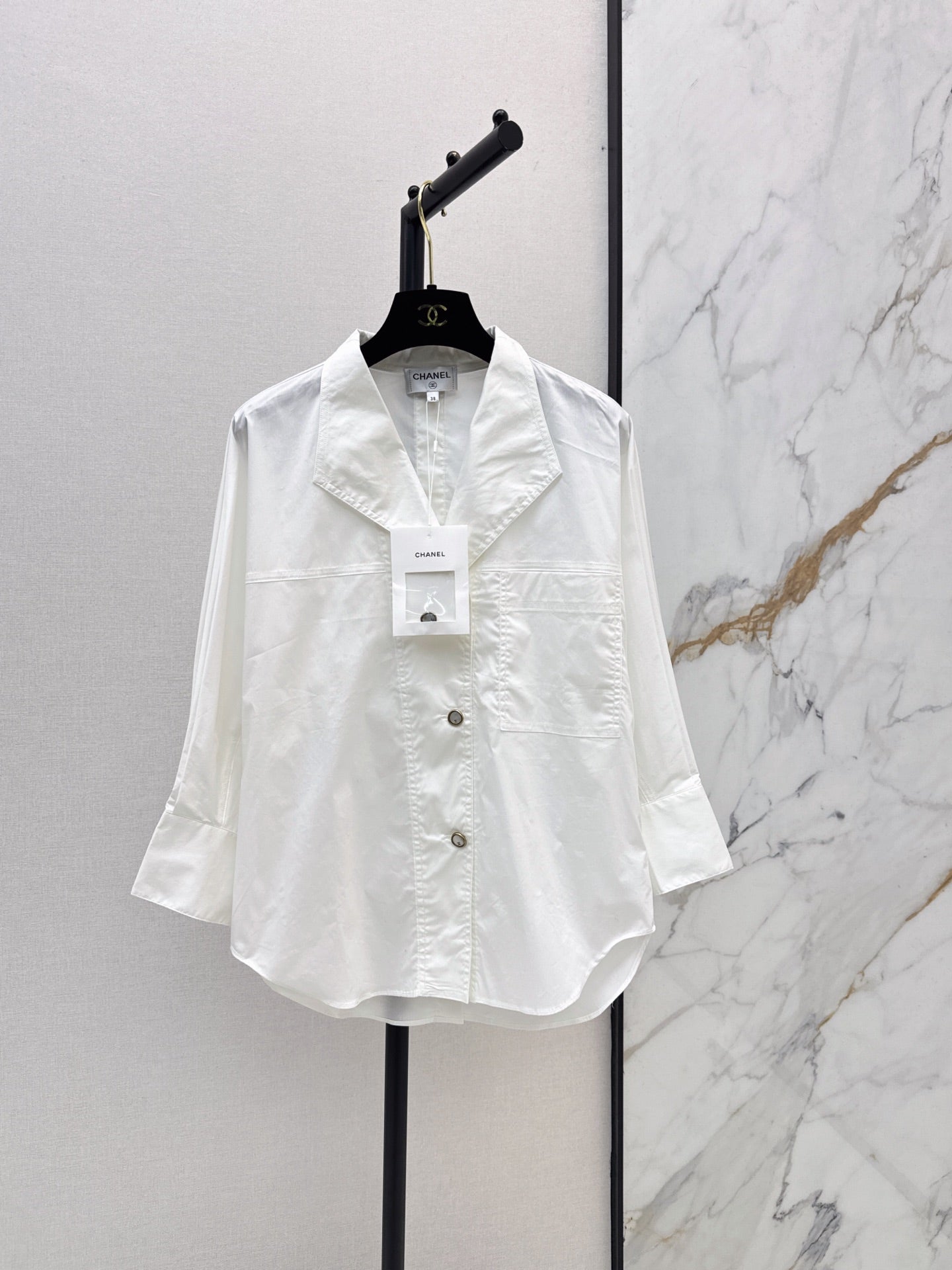 🔥Highest Quality🔥26FW New Collared Long-Sleeve Shirt 🤍