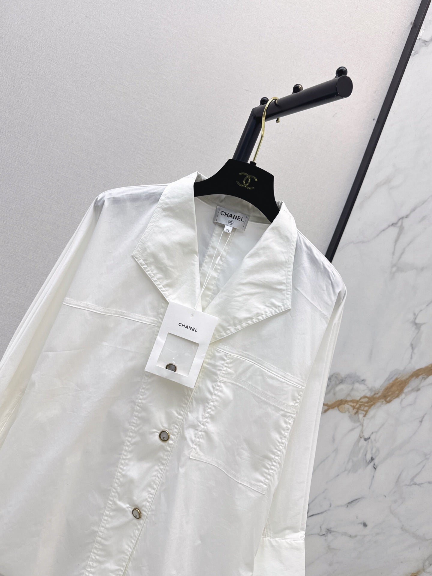 🔥Highest Quality🔥26FW New Collared Long-Sleeve Shirt 🤍