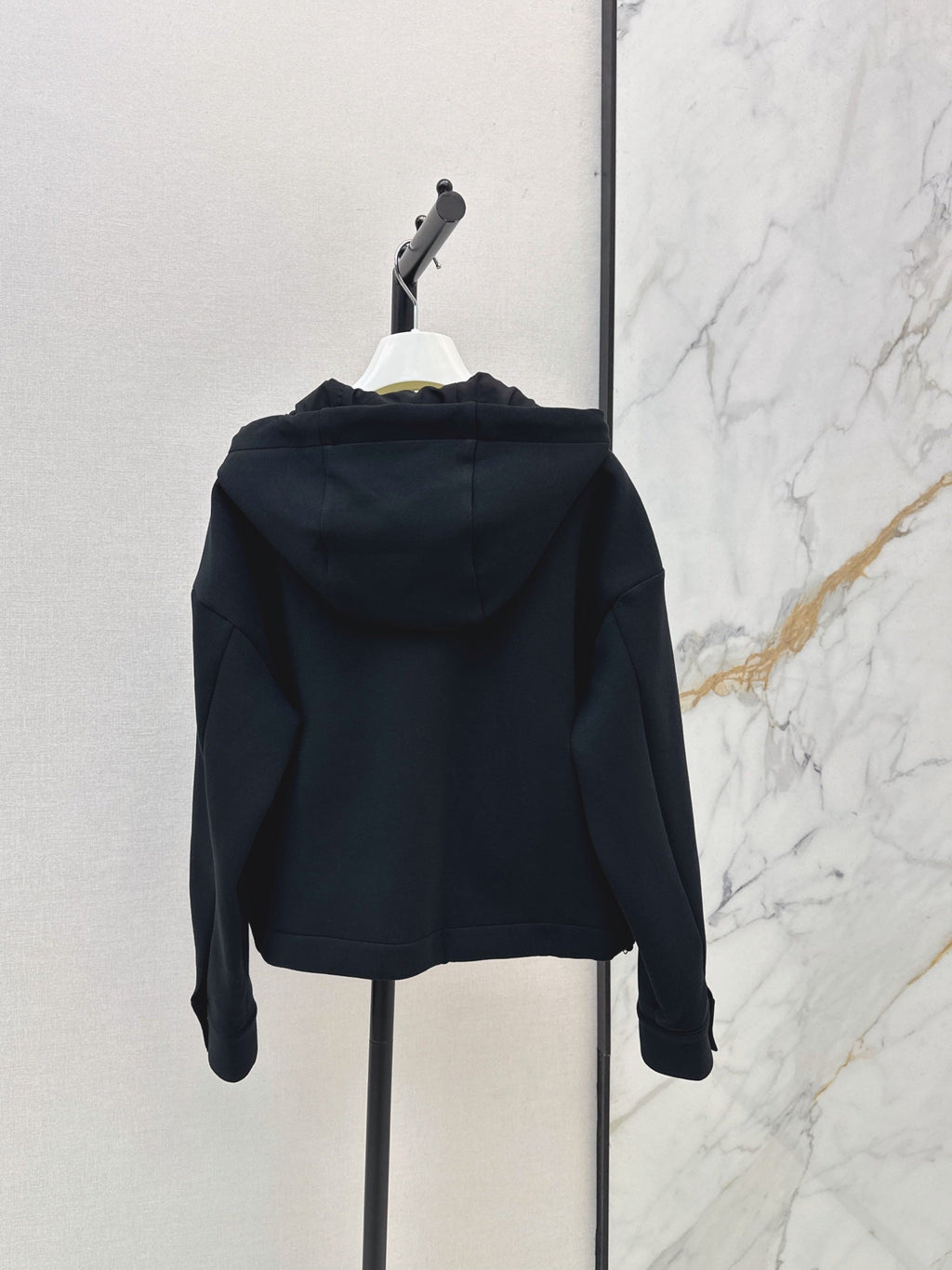 26FW New Logo-Embellished Hooded Jacket 🩶