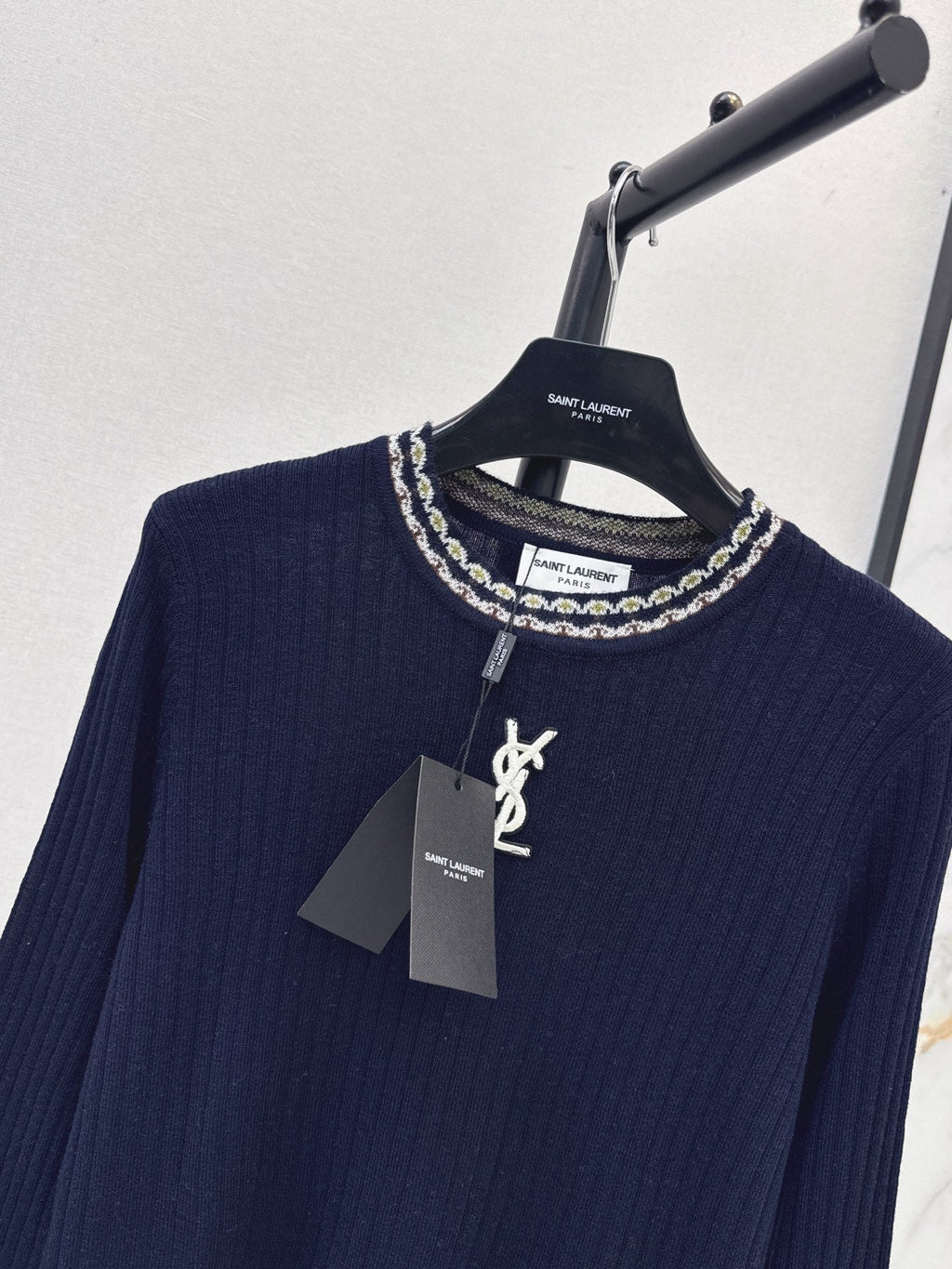 26FW New Slim-Fit Crew-Neck Knit Base Layer 🩶