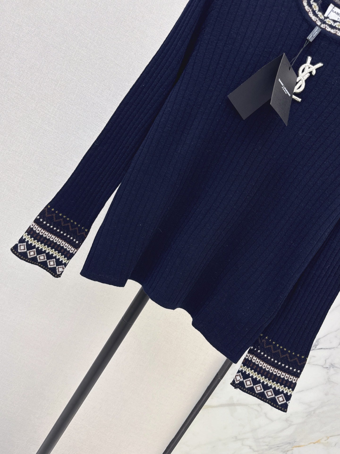 26FW New Slim-Fit Crew-Neck Knit Base Layer 🩶