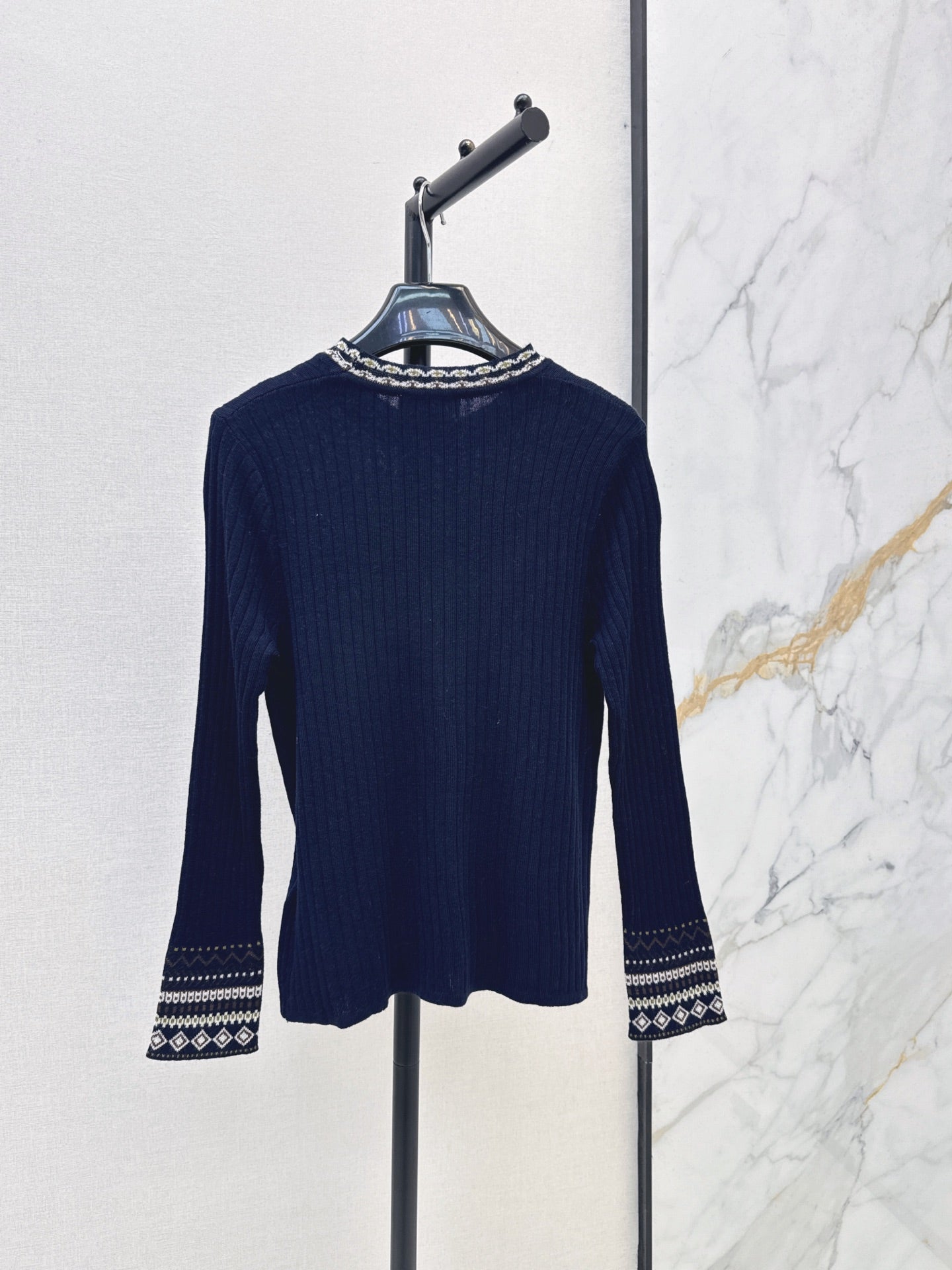 26FW New Slim-Fit Crew-Neck Knit Base Layer 🩶