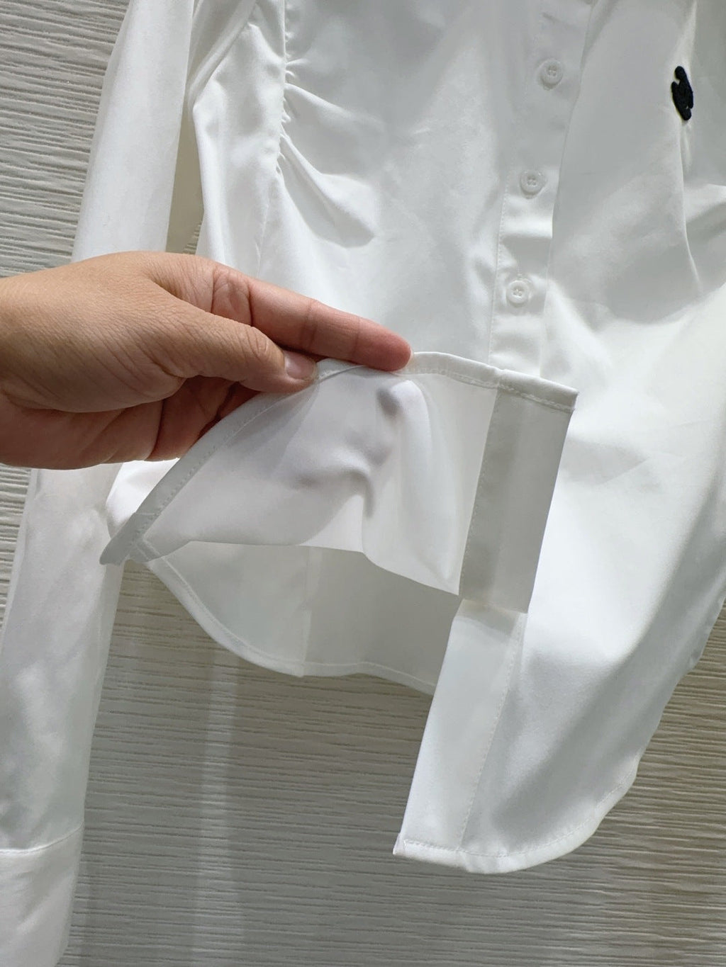 26FW New White Long-Sleeve Shirt