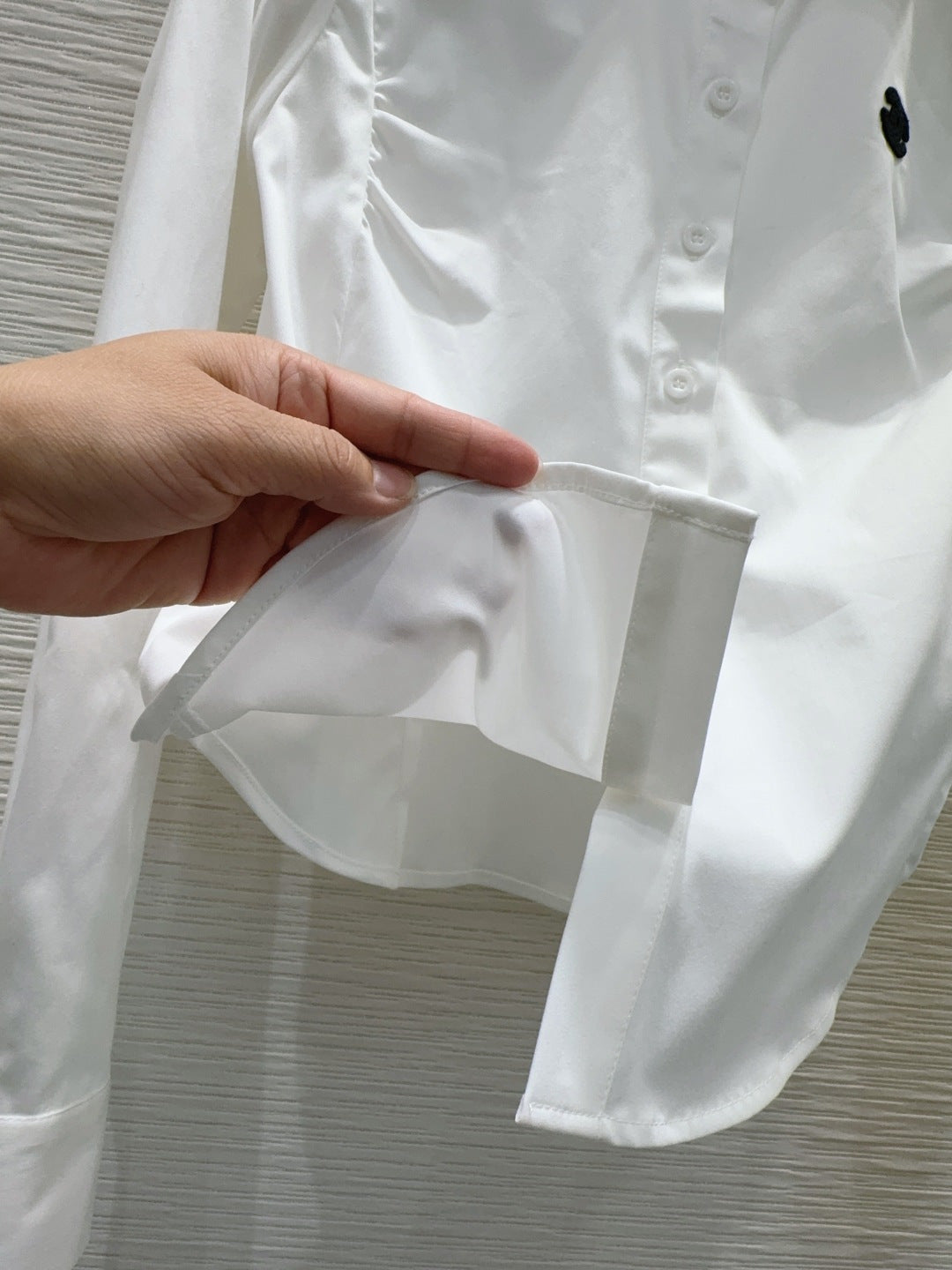 26FW New White Long-Sleeve Shirt