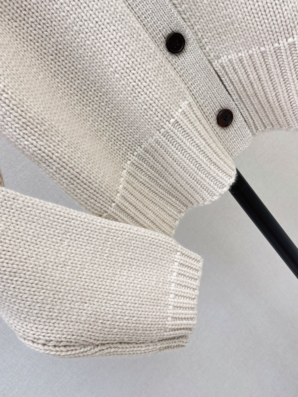 🔥Highest Quality🔥26FW New Cashmere Cardigan with Detachable Mink Collar 🖤