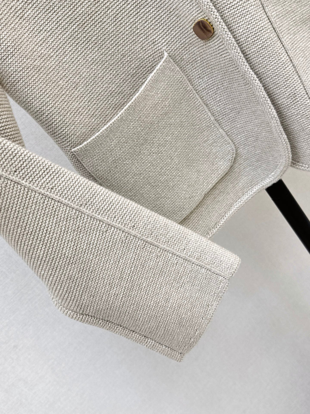 🔥Highest Quality🔥26FW New: Custom-design knit jacket featuring a blend of cashmere and suede 🤎