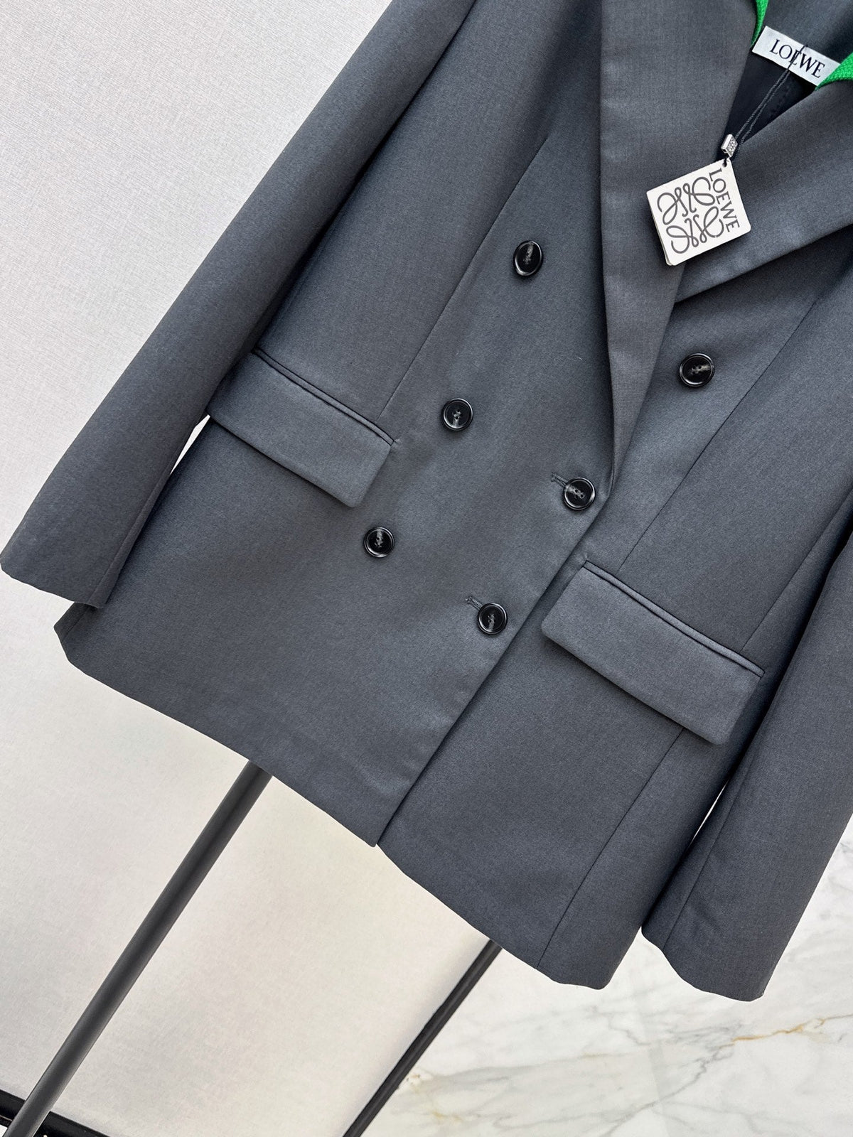 🔥Highest Quality🔥26FW New Faux-Layer Color-Block Paneled Blazer 🩶